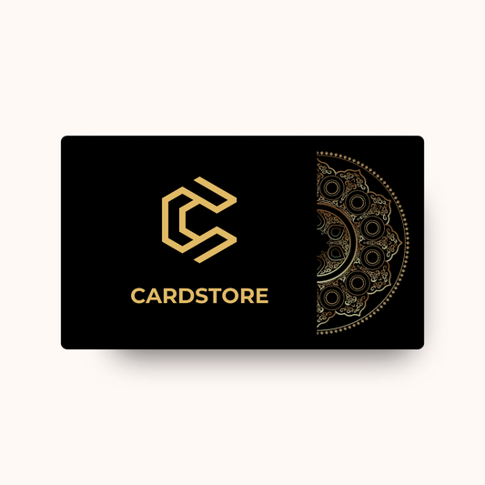 NFC Business Cards | Cardstore | BLACK SMART PVC NFC Digital Business Cards | NFC Card (CP1012)